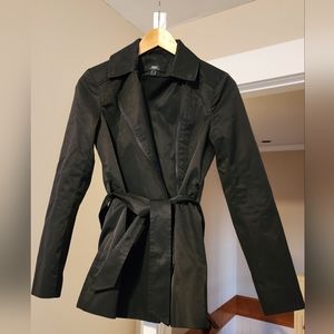 Black, Mexx raincoat